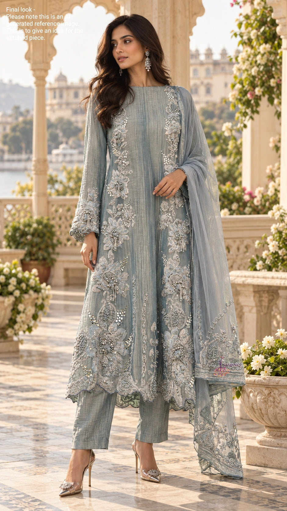 Blue Grey Moti Bagh Salsa